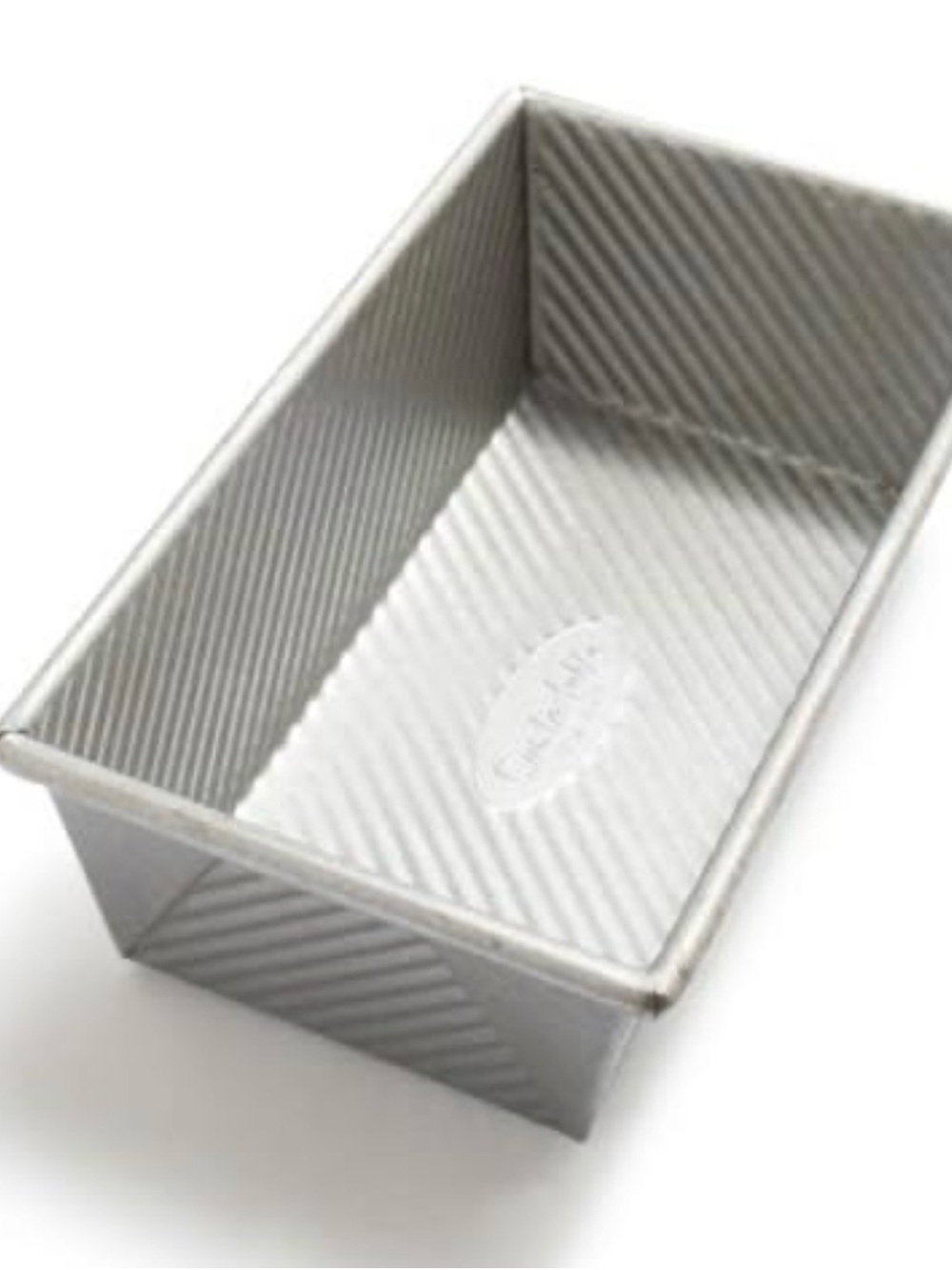 Sur La Table Platinum Pro Loaf Pan, 8½" x 4½", Silver